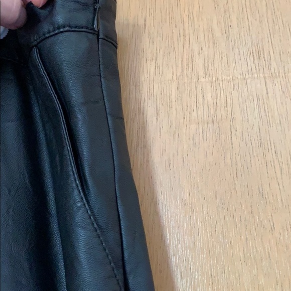 I Heart Ronson Black Pleather Mini Skirt NWT - Picture 5 of 7